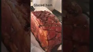 Brown Sugar Glazed Ham #glazedham #ham #christmasham #cooking