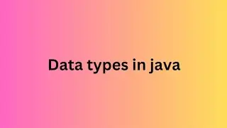 data types in java | data types | data types in oop language | 