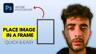 How To Place a Photo Inside a Picture Frame in Photoshop (Easy 2025 Guide)