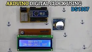 ARDUINO DIGITAL CLOCK USING DS1307 | TAMIL | ICC TECH | 