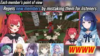 【VSPO!】Nekota Tsuna repels new members by mistaking them for listeners【Nekota Tsuna】