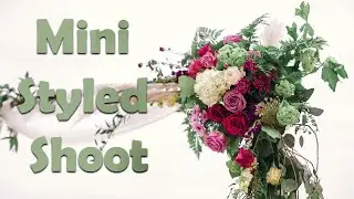 Mini Styled Shoot BTS