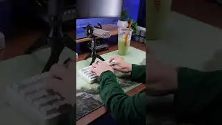 Keyboard Sound Test: Matcha 🍵 PBT + Moon Switches