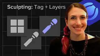 C4D 3D Modeling EP80 Sculpting Tag, Sculpting Layer Manager and Subdivide