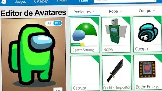 We created the AMONG US PROFILE on ROBLOX!! | Rovi23 Roblox