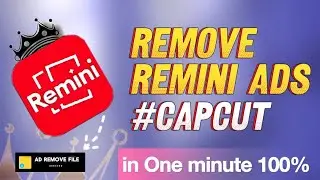 Remove remini ads 🔥/ remove remini ads in one minute #remini #reminiphotoenhancer #remove