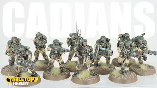 How To Paint Cadian Infantry for Warhammer 40,000