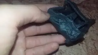 Краш тест машины из пластилина. Какой то спорт кар мутант