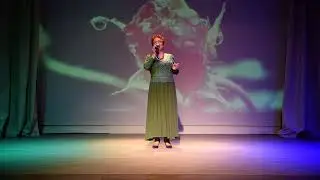 Раиса Калашникова.  Песня "Московские окна" (Тымовская ДШИ)