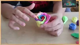 DIY Air Clay Rose Necklace
