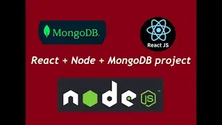 Create Node.js + React + MongoDB app