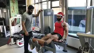 vijay devarekonday in the gimp work out