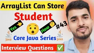 Different Usage of ArrayList in Java | ArrayList can store Student type Data ? | 