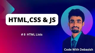 How to create html lists ?