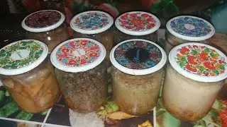 Каша і картопля з м'ясом в автоклаві