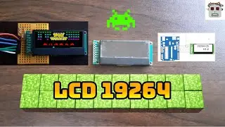Nueva pantalla: LCD 19264 // Videojuego con Arduino // UC1609