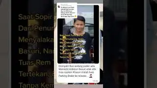 REAL BOCIL KEMATIAN‼️PENARIK TUAS REM