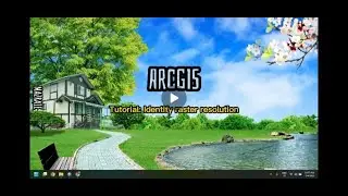 Tutorial ArcGIS: Identify raster resolution