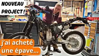 Nouvelle Brelle dans l'Atelier ! Je fais renaître un Mythique trail Yamaha.