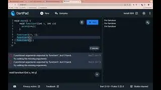 13 - FLUTTER & DART - FUNCTION