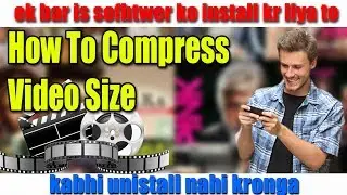 How To compress video file size up to 95% without losing quality || compress video files || TechTime