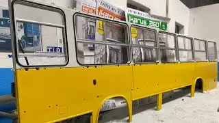 Deagostini Ikarus N82, 83, 84 сборка Икарус 260 