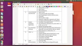 Linux Basics | Outline