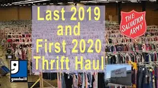 Last 2019 and First 2020 Thrift Haul