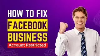 How to remove Facebook business account restricted