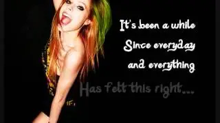 Avril Lavigne- Smile Lyrics