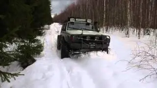 катаемся по снегу