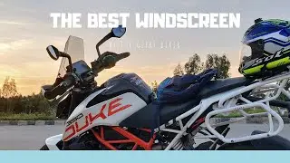 The Best Windscreen for Duke 390 || Puig Windscreen || Unboxing || Review