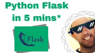 5 Python Flask basics in 5 minutes