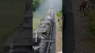 The BIGGEST OIL BURNING STEAM LOCOMOTIVES
