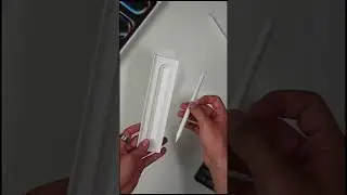 New Apple Pencil Pro ASMR Unboxing ✏️🍎 #ipad2024 #applepencilpro