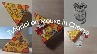 тутор на мышку в сыре/сырная мышка/Tutorial 🐭🧀