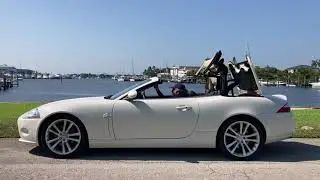 2008 Jaguar XK walkaround and convertible top operation