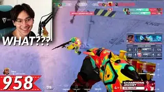 TenZ Hits Another Classic TenZ Clip! | Most Watched VALORANT Clips Today V958