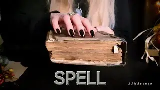 ASMR Spell 📜 Unintelligible whisper 🕯 Page Flipping 📖 Mixing a potion ○ Listen While Study