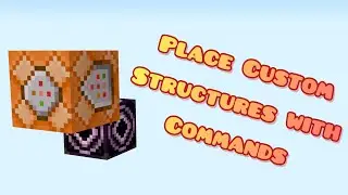 How To Place Custom Structures With Commands In Minecraft 1.19