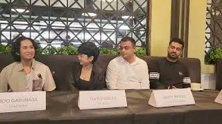 As The Moth Flies press conference, a Sinag Maynila 2024 entry