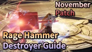 [Lost Ark] Destroyer Rage Hammer guide (Nov patch ver)