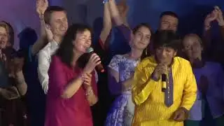 Торжественное закрытие XII фестиваля «Психология 3000». Битту Малик песня «Благодарю»