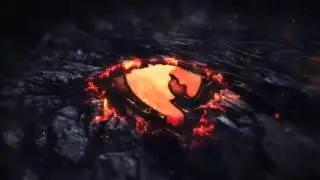 Fire Lava Logo After Effects Template