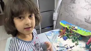 Учим английские слова + алфавит из пластилина