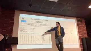 Bracketology presentation - perception ranking, computer rankings, four-factor model - March Madness