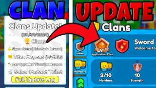THE NEW CLAN UPDATE IS INSANE! (Toilet Tower Defense)!