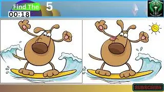 🌕 Spot The Difference Brain Training Puzzle