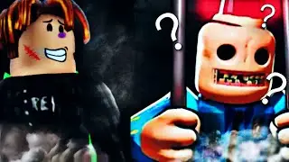 Побег из тюрьмы в роблокс! ХОРОР....