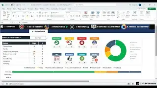 Attendance control in Excel | Attendance Sheet in Excel 🗓️